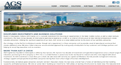 Desktop Screenshot of ags-capital.com